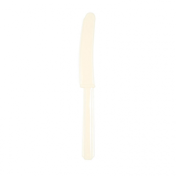 Vanilla Creme - 10 Plastikmesser