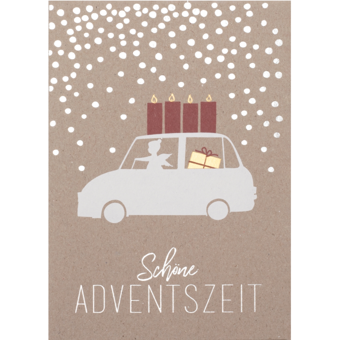 Räder Design - Grußkarte "Schöne Adventszeit" Engel