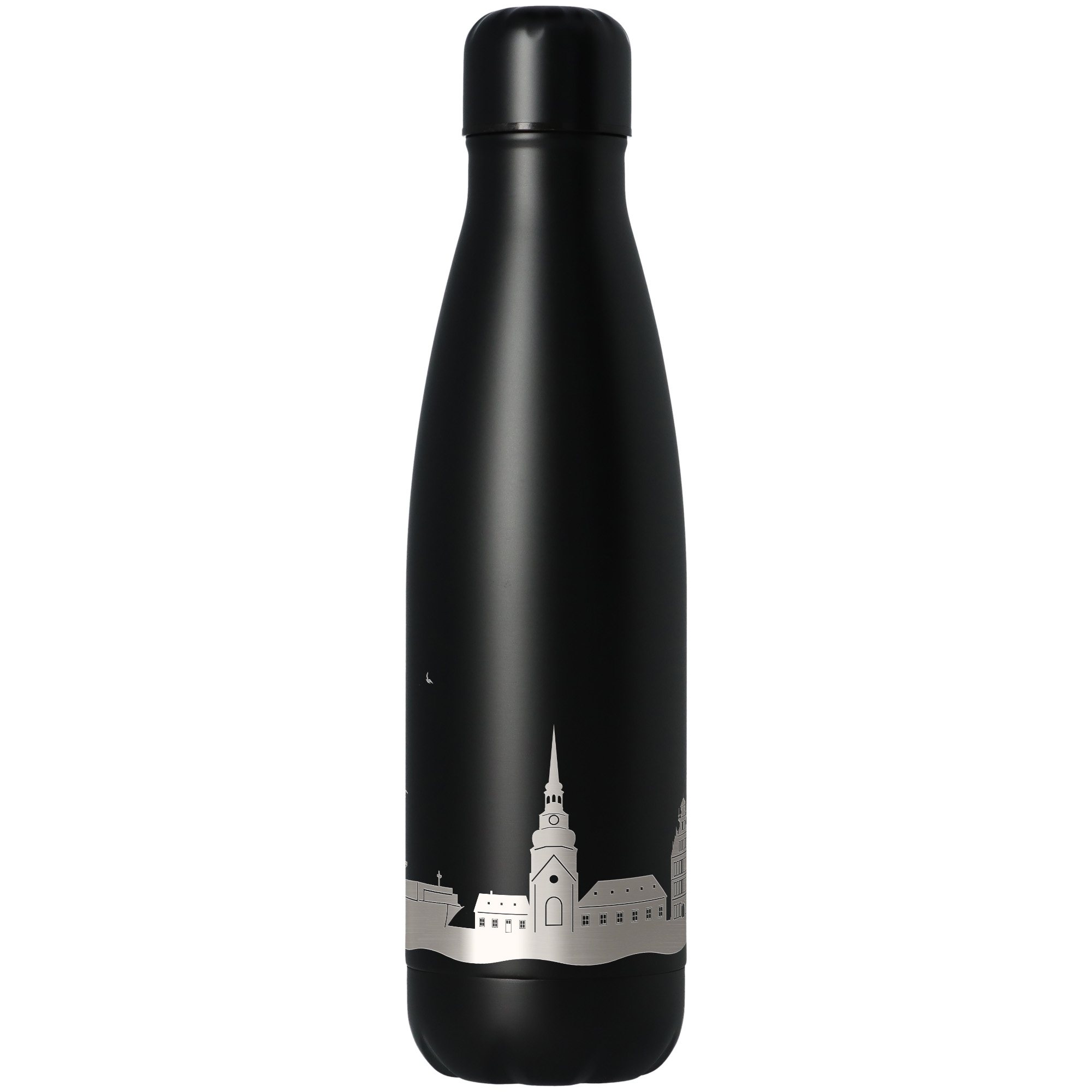 Trinkflasche Skyline Stade Schwarz 500ml