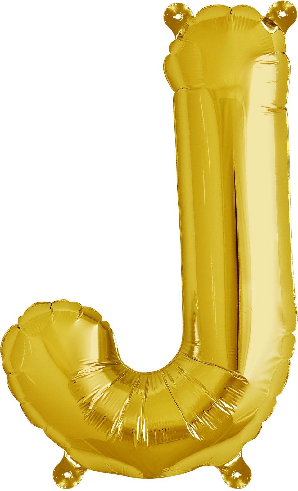 Luftballon Buchstabe J Gold 40cm