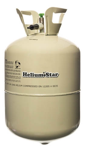 Helium Einweg-Flasche 0,25 m³