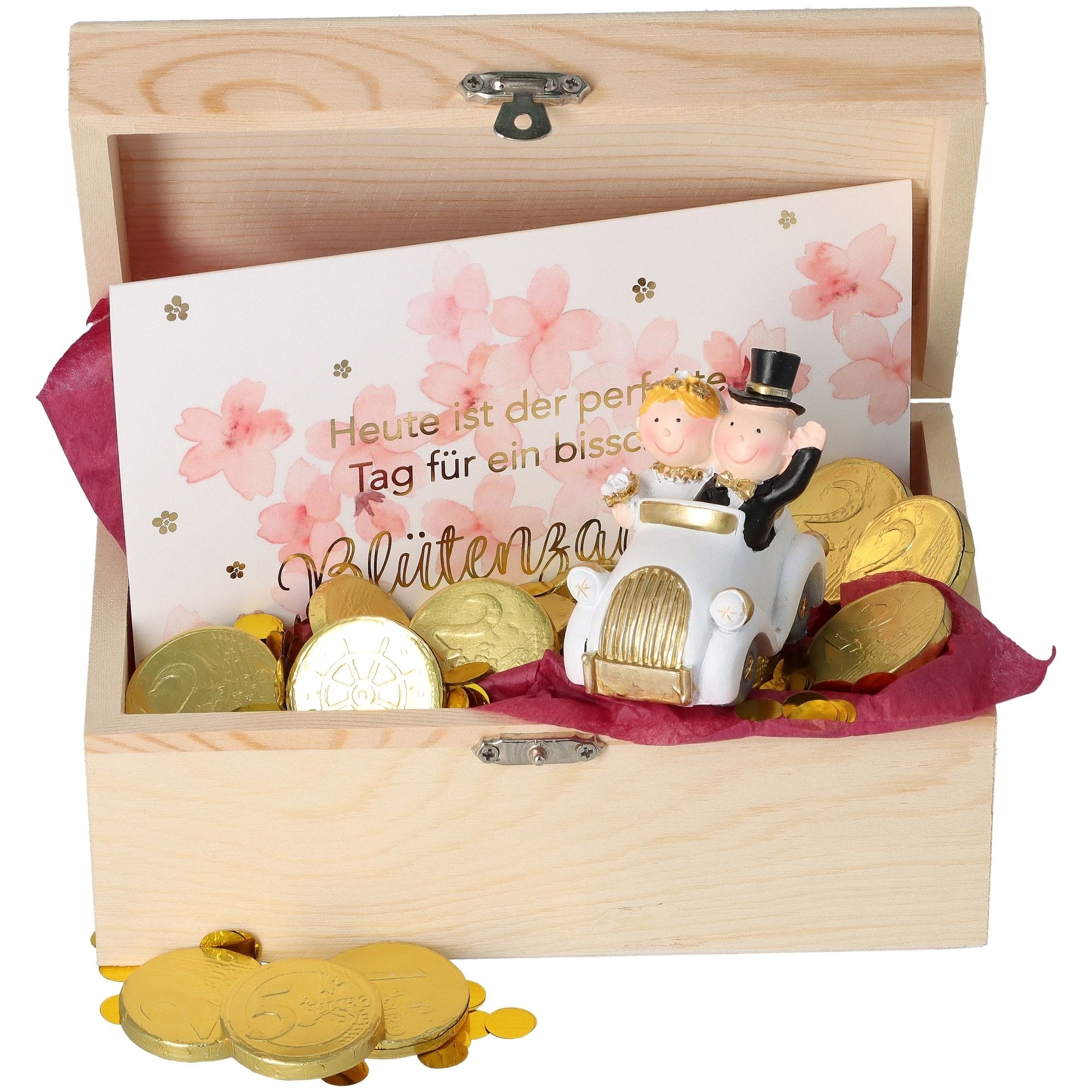 Geschenkbox Goldene Hochzeit "Namen"