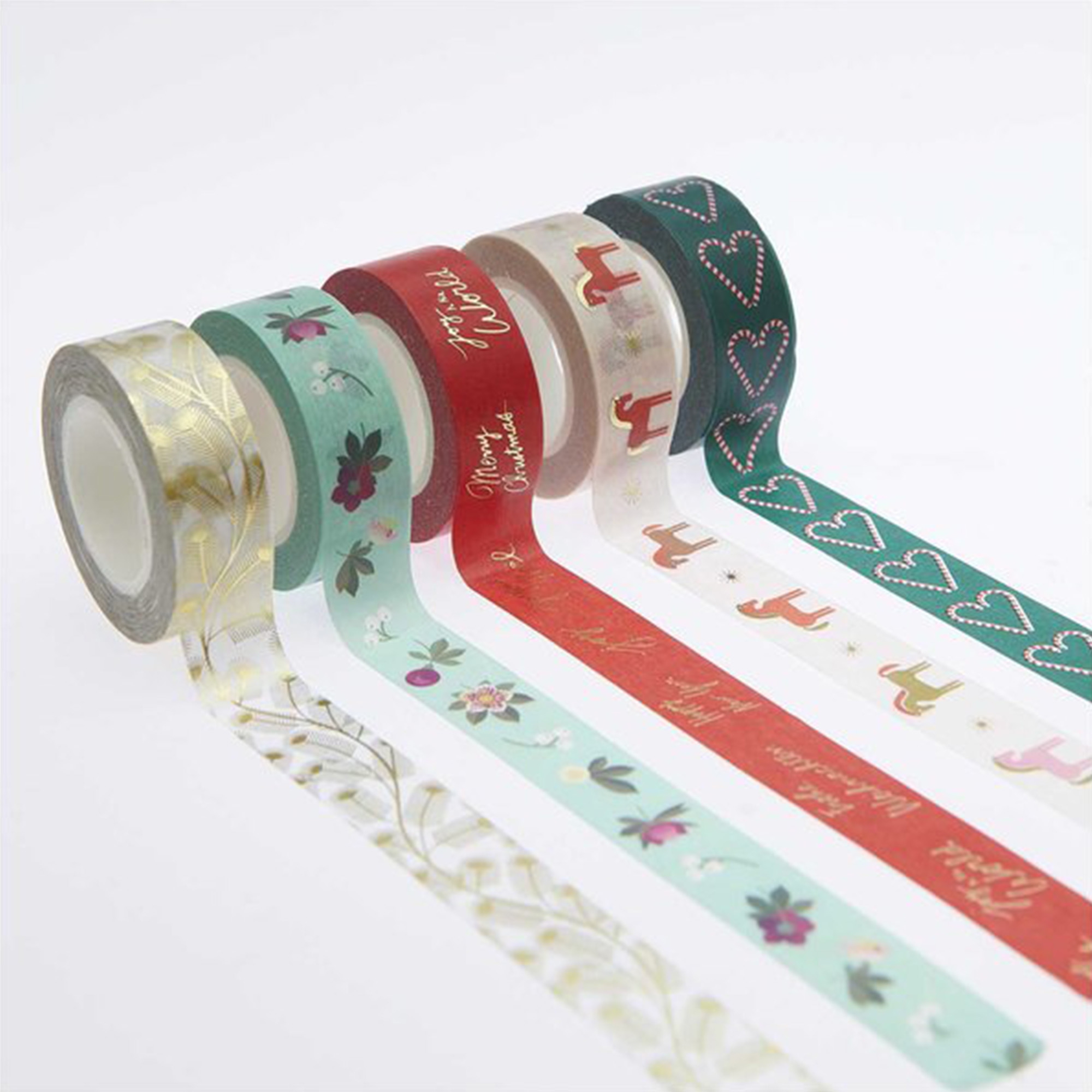 5er Tape Set Christmas Rocks "Figuren