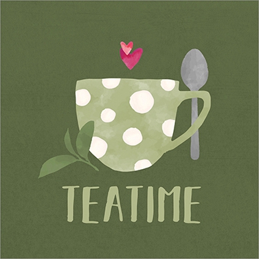 20 Servietten "Teatime"