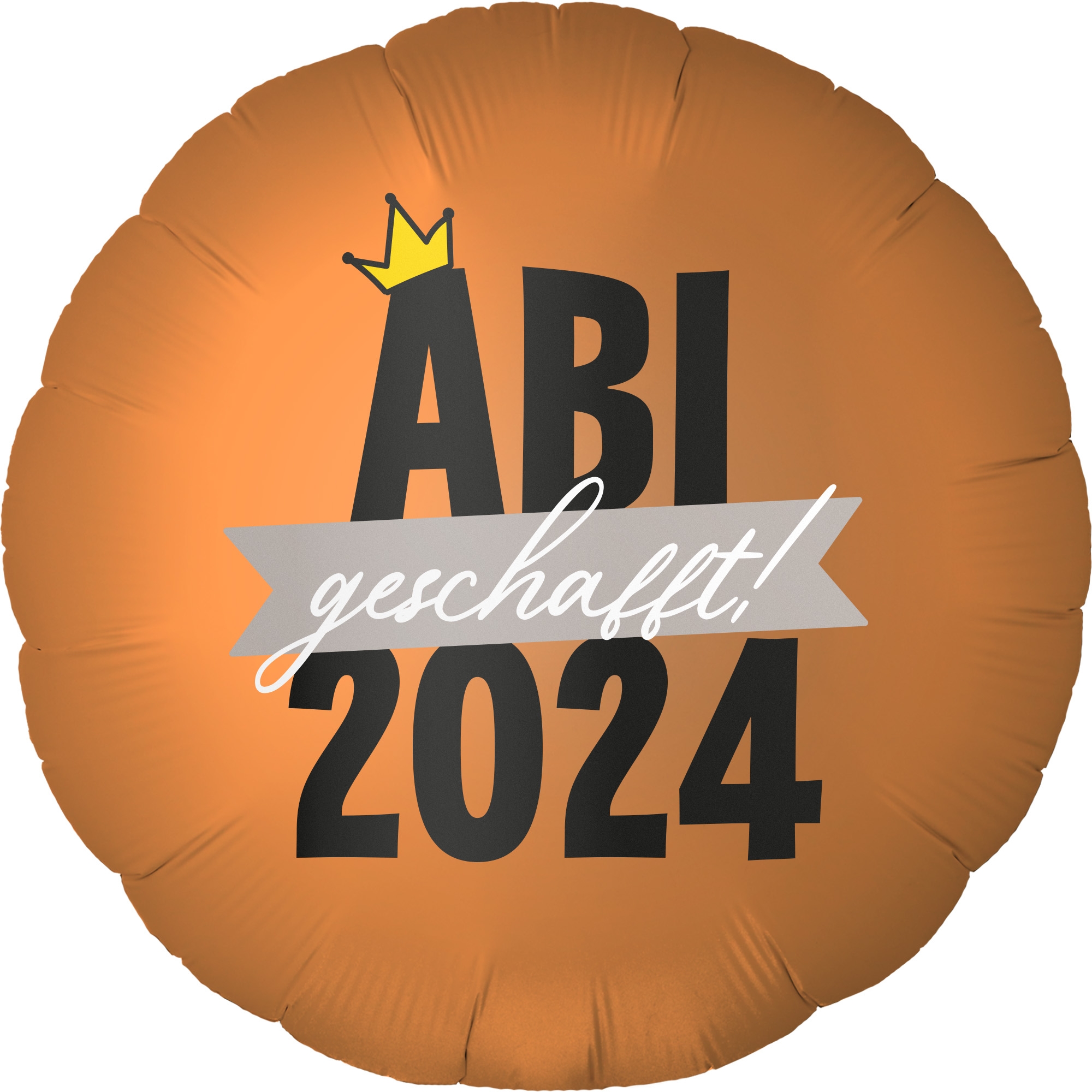 Folienballon Rund "ABI 2024 geschafft" 45cm