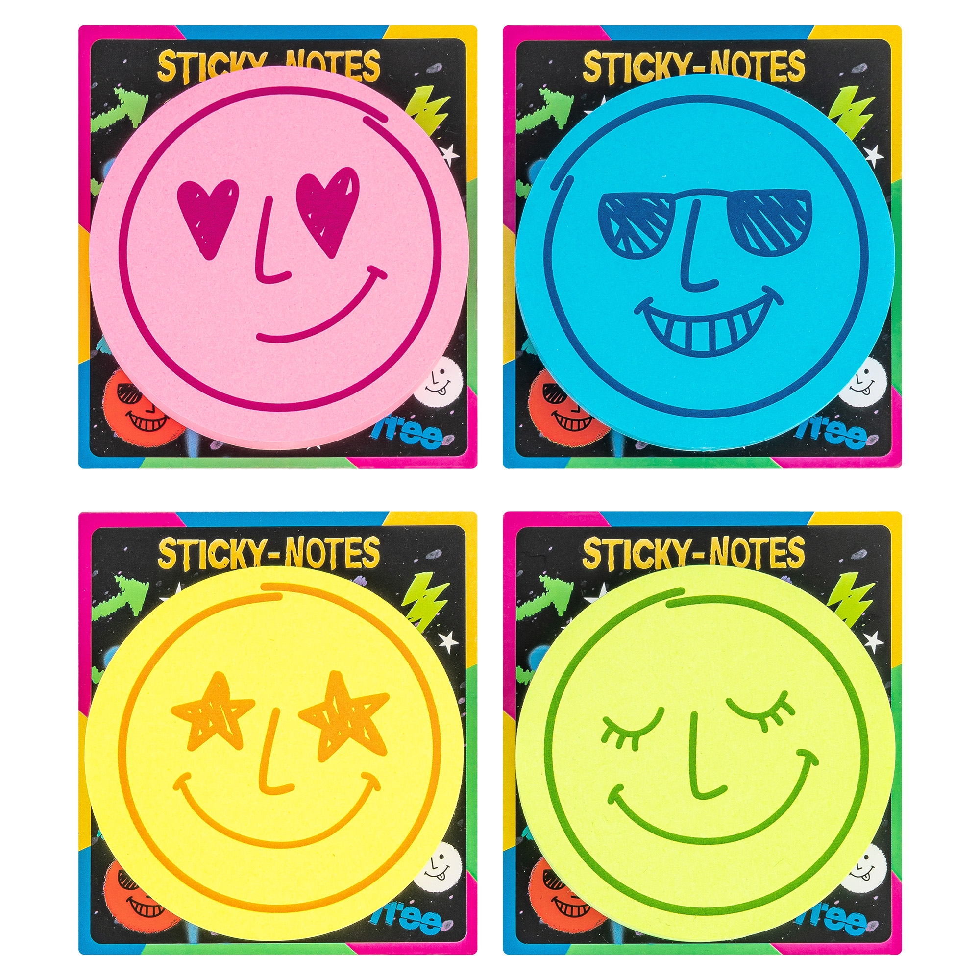 Haftnotizblock "Smileys"