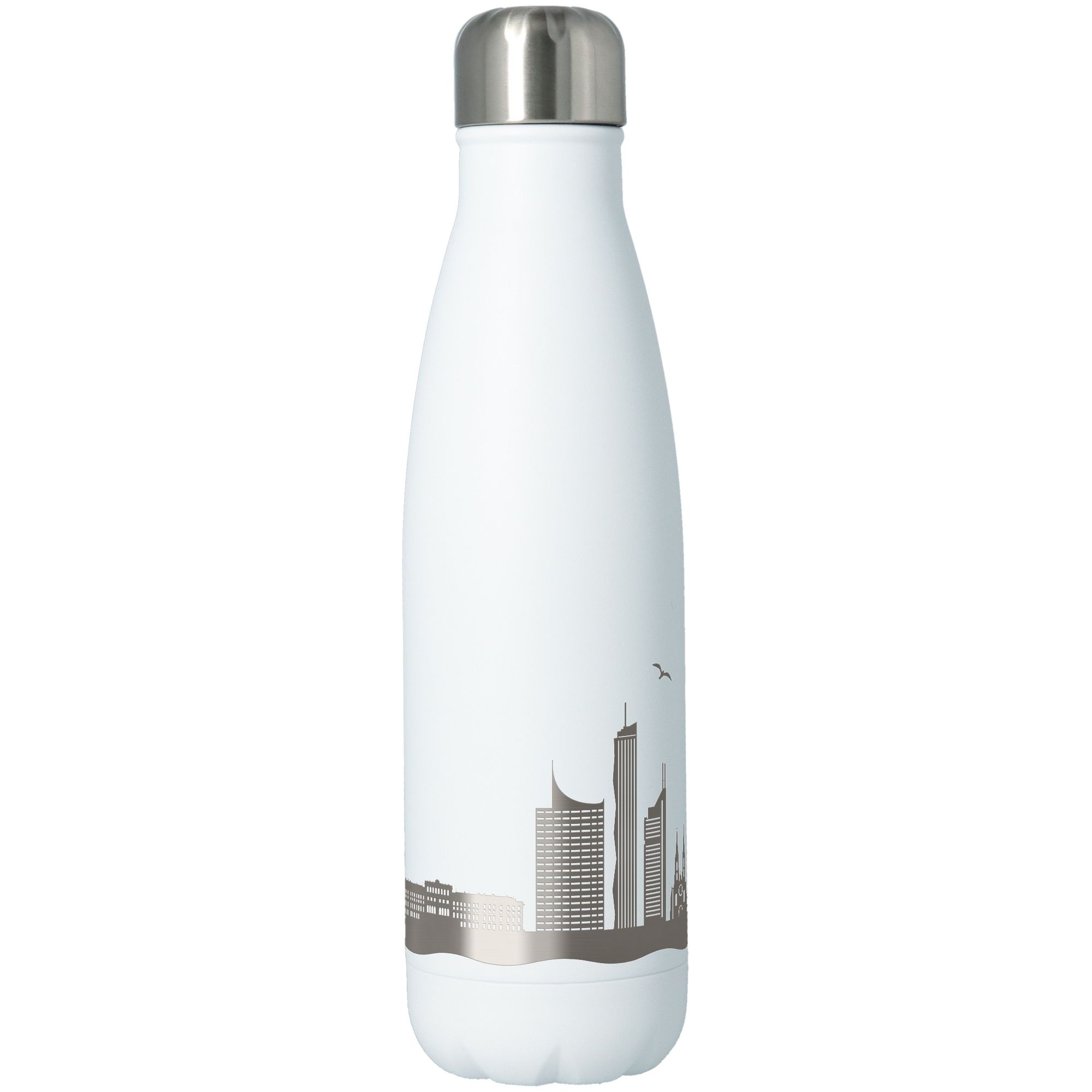 Trinkflasche Skyline Wien Weiß 500ml