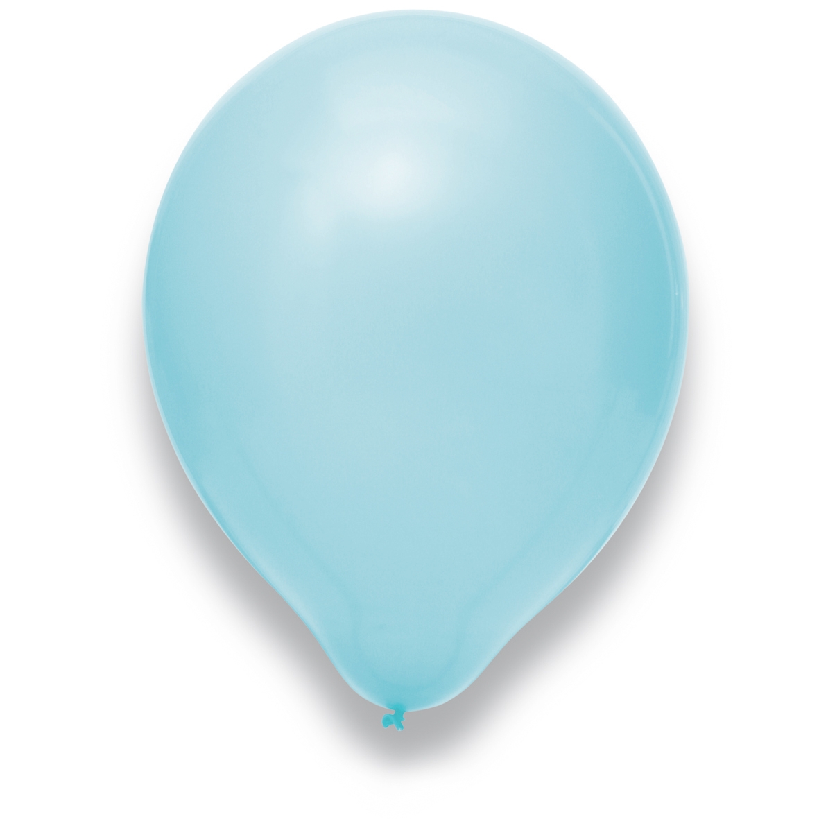 Latexballon Hellblau 100 Stück Ø 30cm