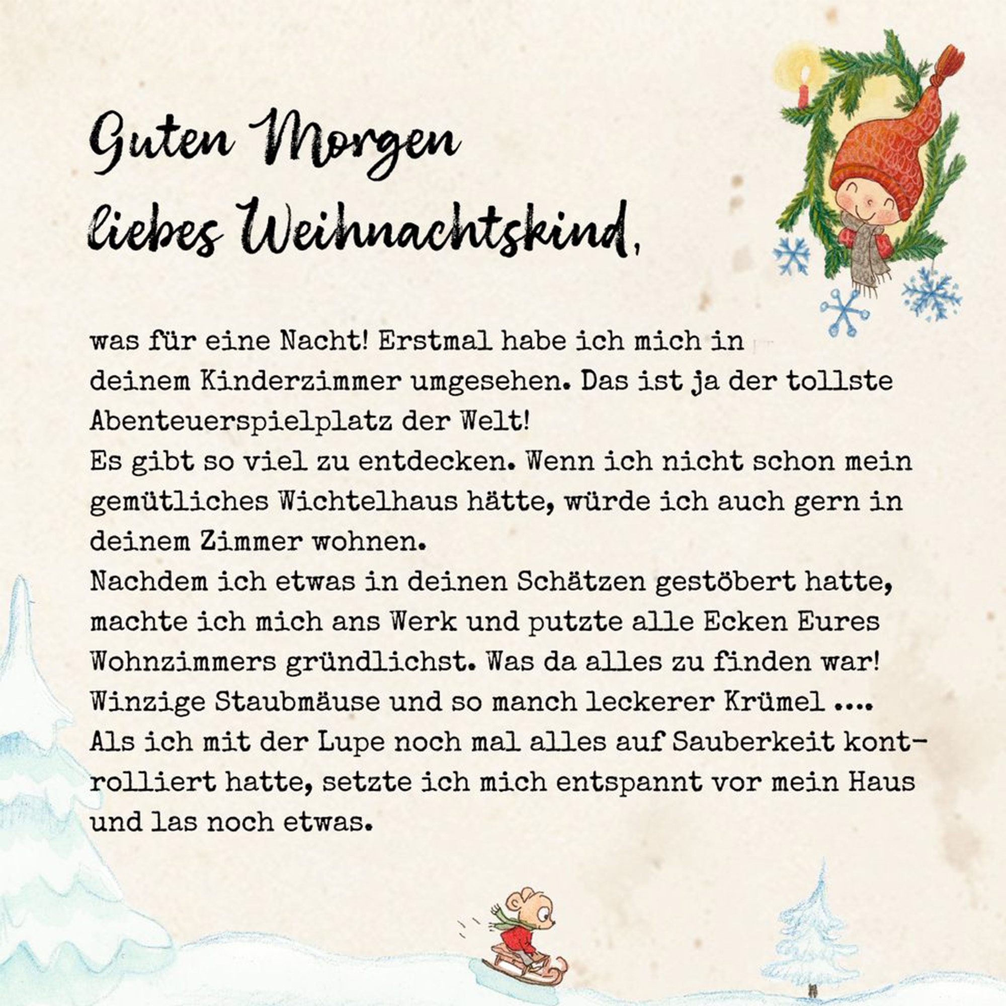 Wichteltür-Adventskalender-Set