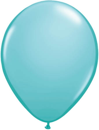 Qualatex Latexballon Caribbean Blue Ø 30cm