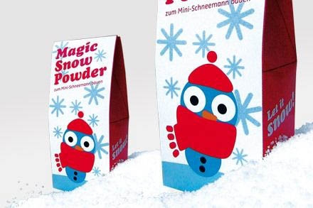 Magic Snow Powder Schneemann