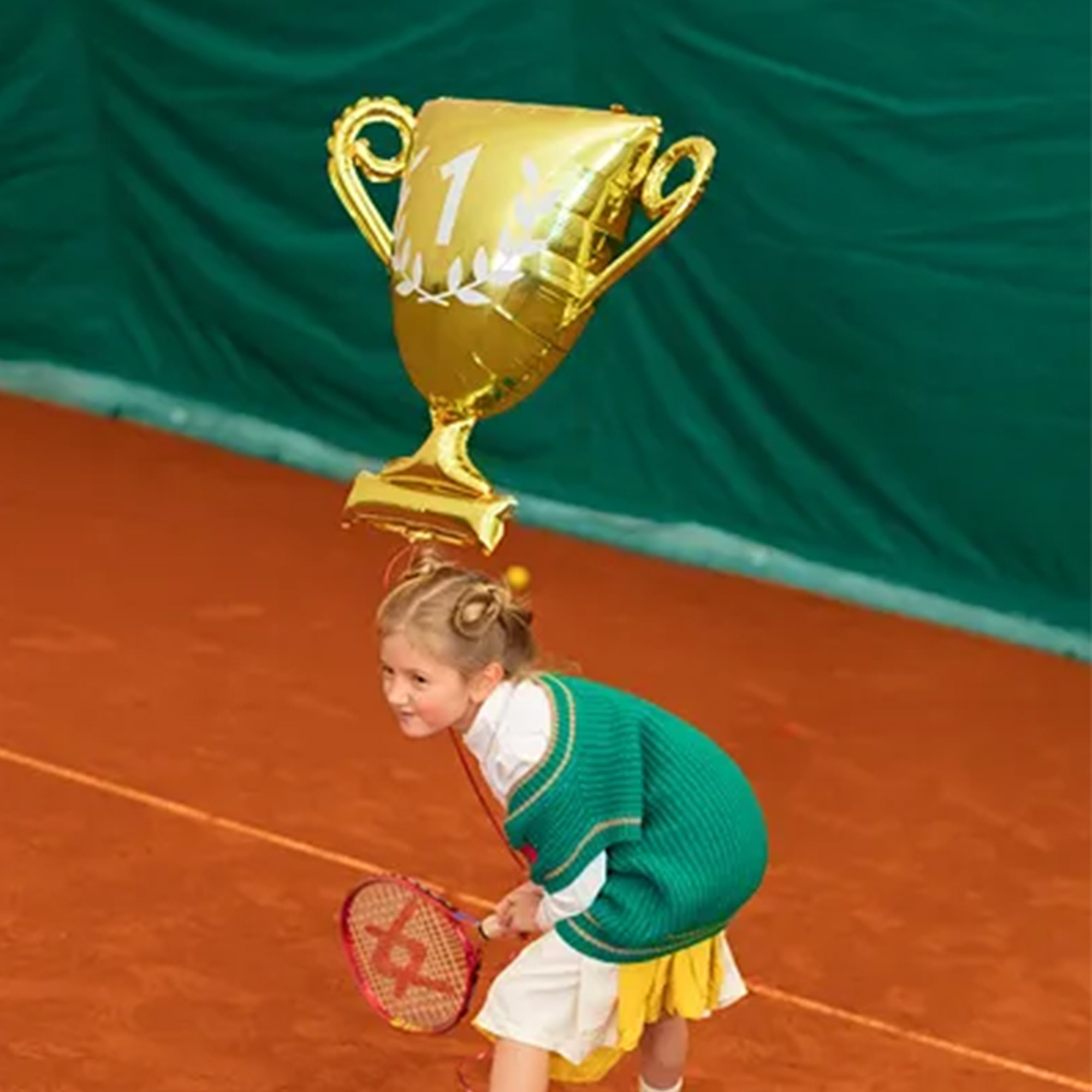 Folienballon "Pokal", 65 x 60 cm