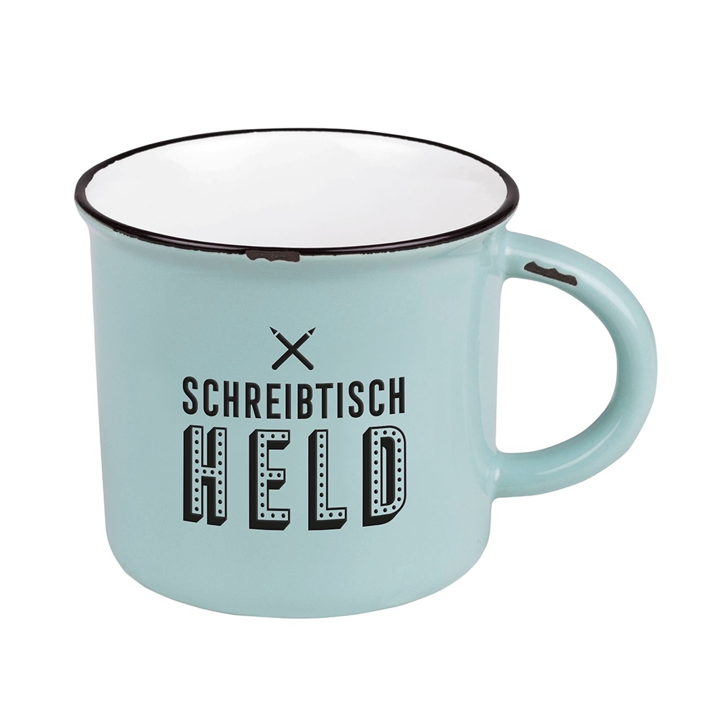 Becher Vintage "Schreibtischheld"