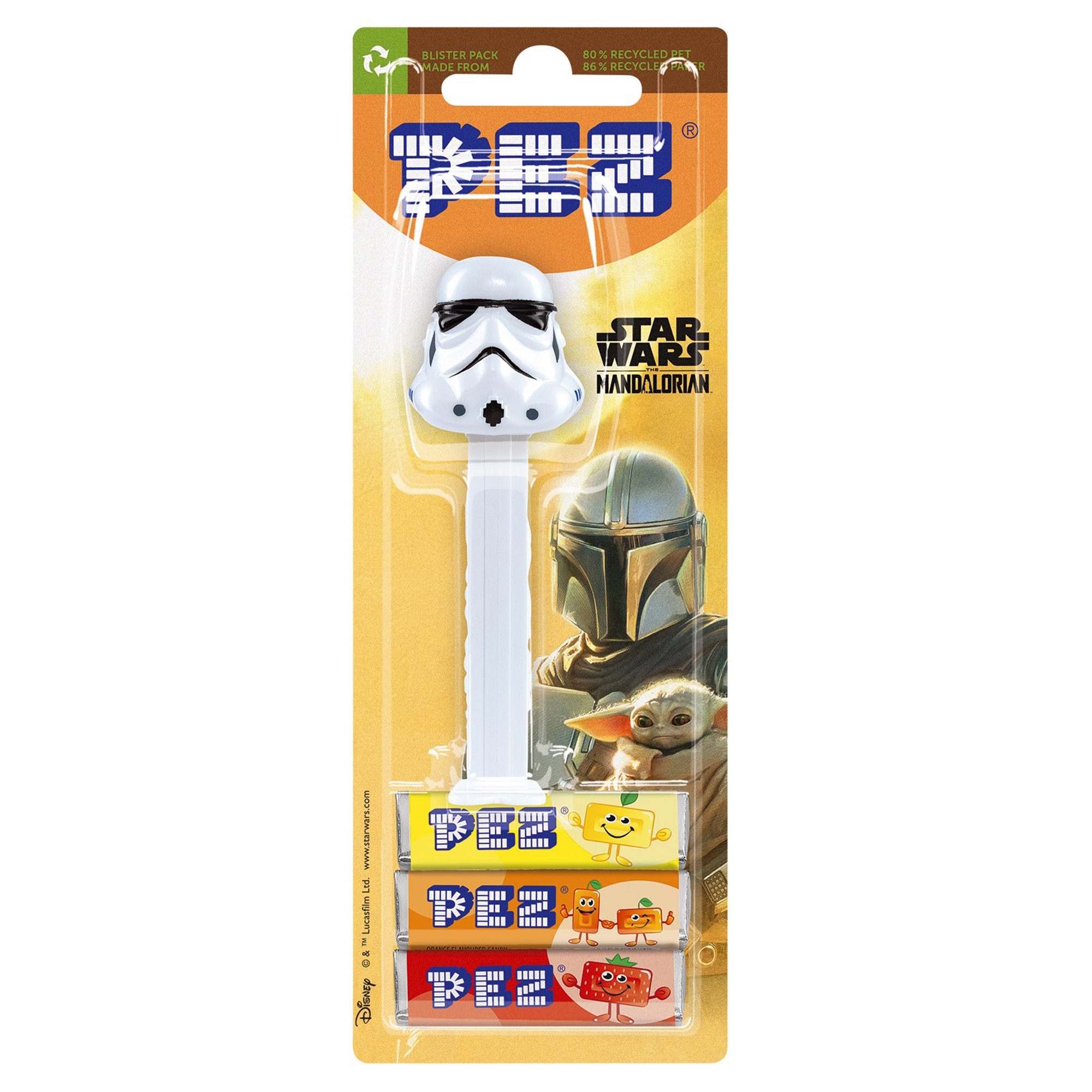 PEZ - Storm Trooper "Mandalorian" Spender & Bonbons