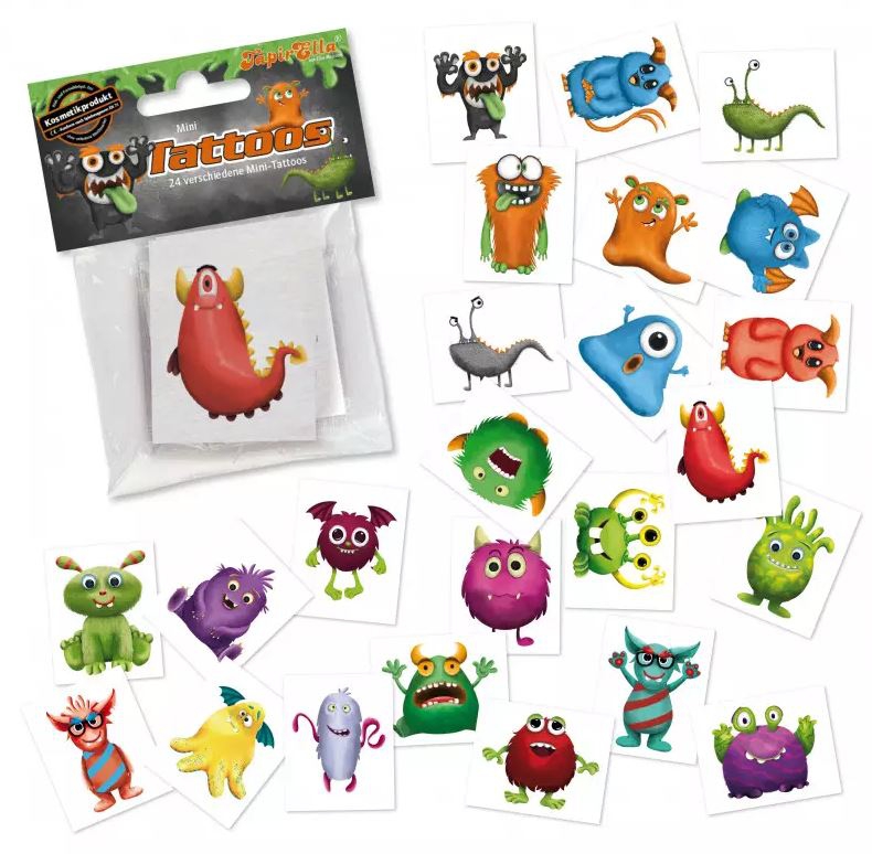 Monster - 24 Mini-Tattoos