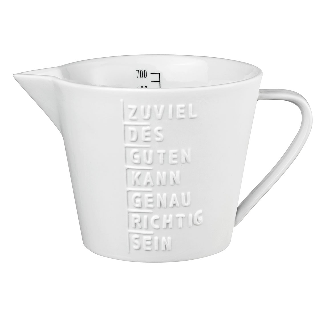 Räder Design - Messbecher "Zuviel des Guten..."