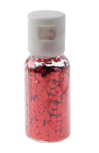 Glitter Konfetti Rot 15 g