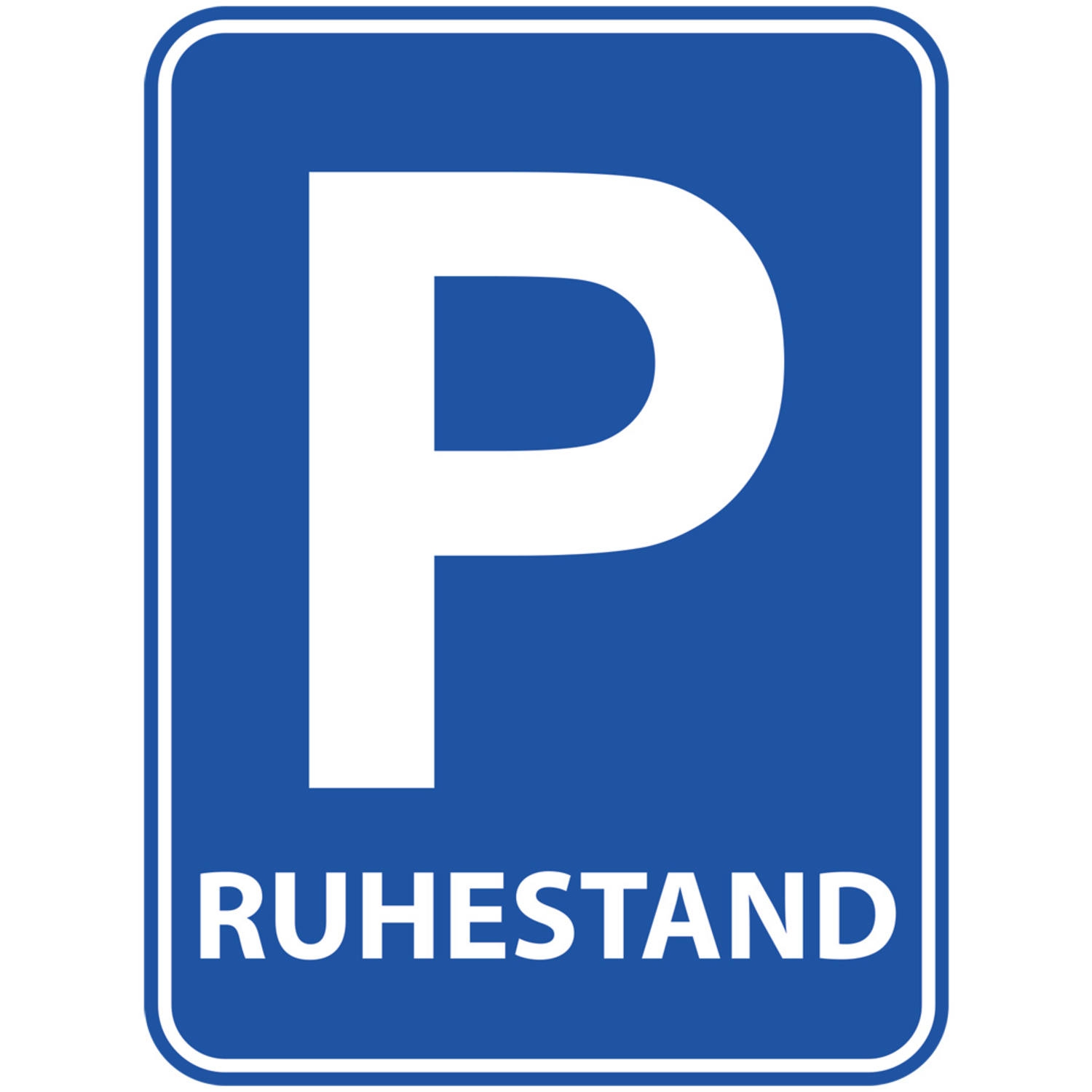 Türschild "P" Ruhestand