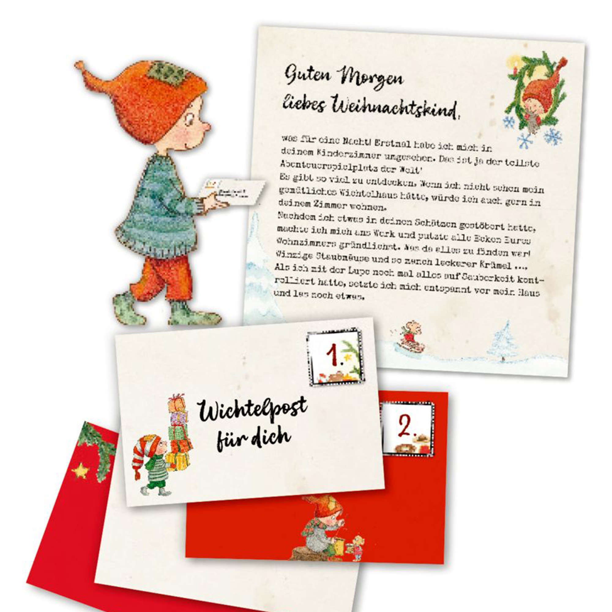 Wichteltür-Adventskalender-Set