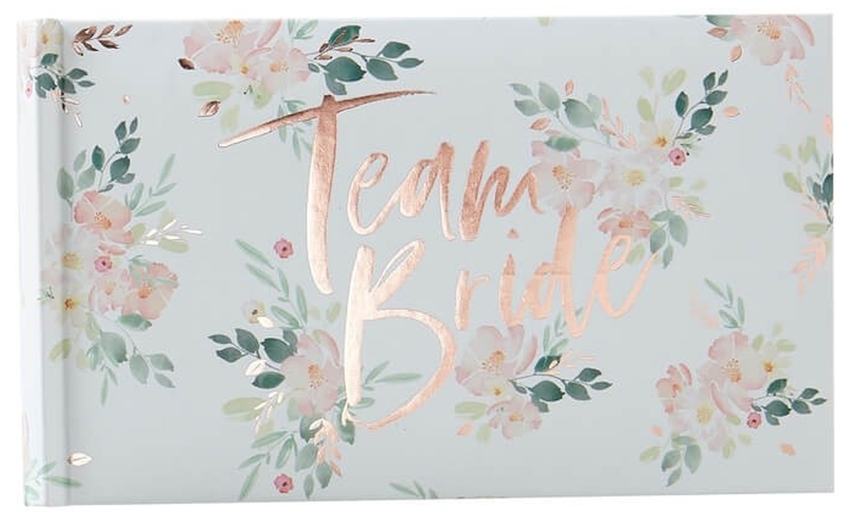 Floral Hen Party Team Bride Photo Album, 50 Seiten, 12x22x3cm