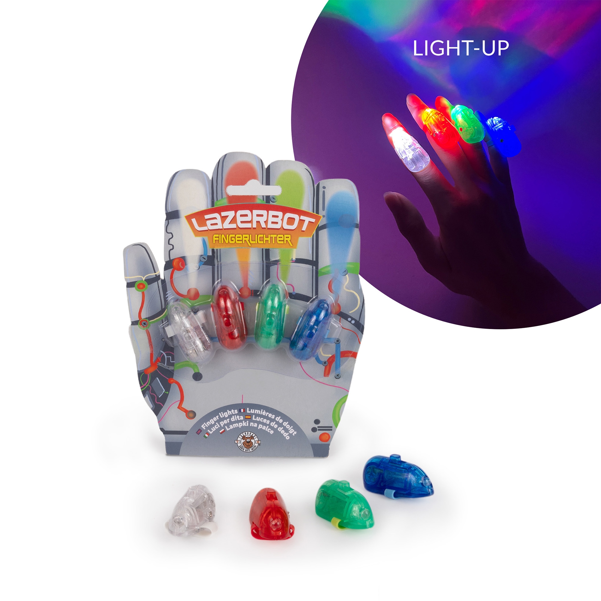 Fingerlichter 4er Set