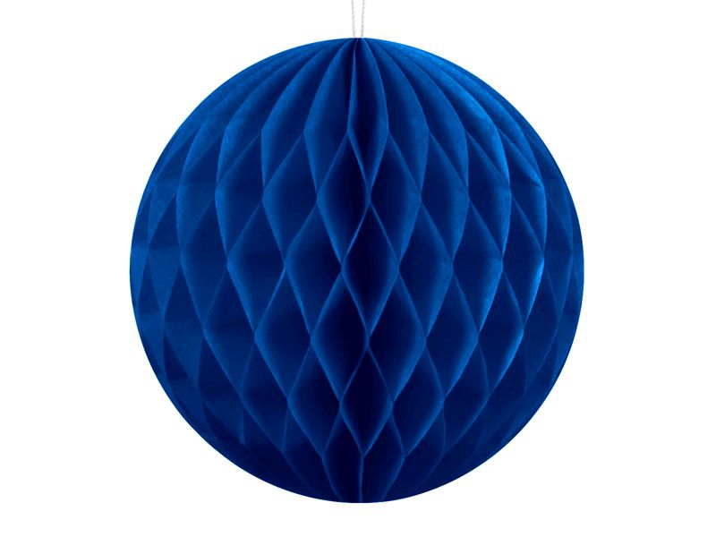 Wabenball Navyblau, S - 10 cm Ø