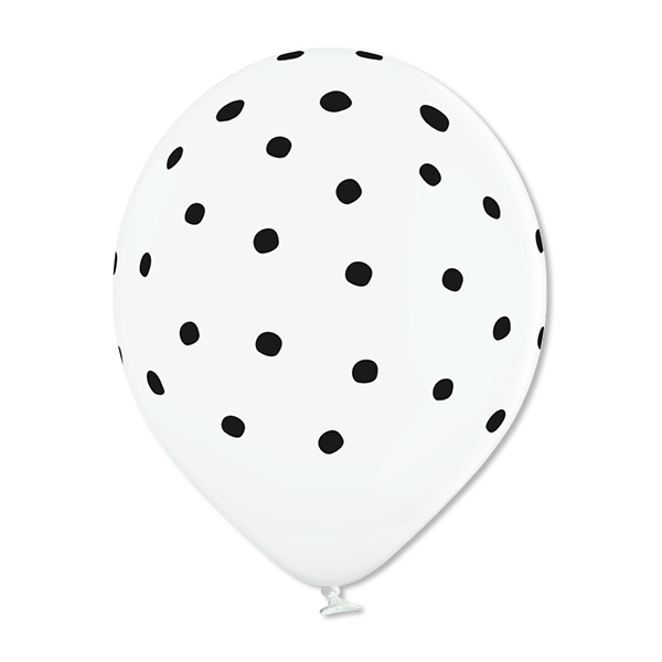 12 Latexballons zum Geburtstag "Zirkusmädchen"
