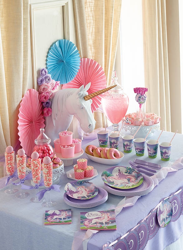 Unicorn Fantasy - 8 Party-Blowouts