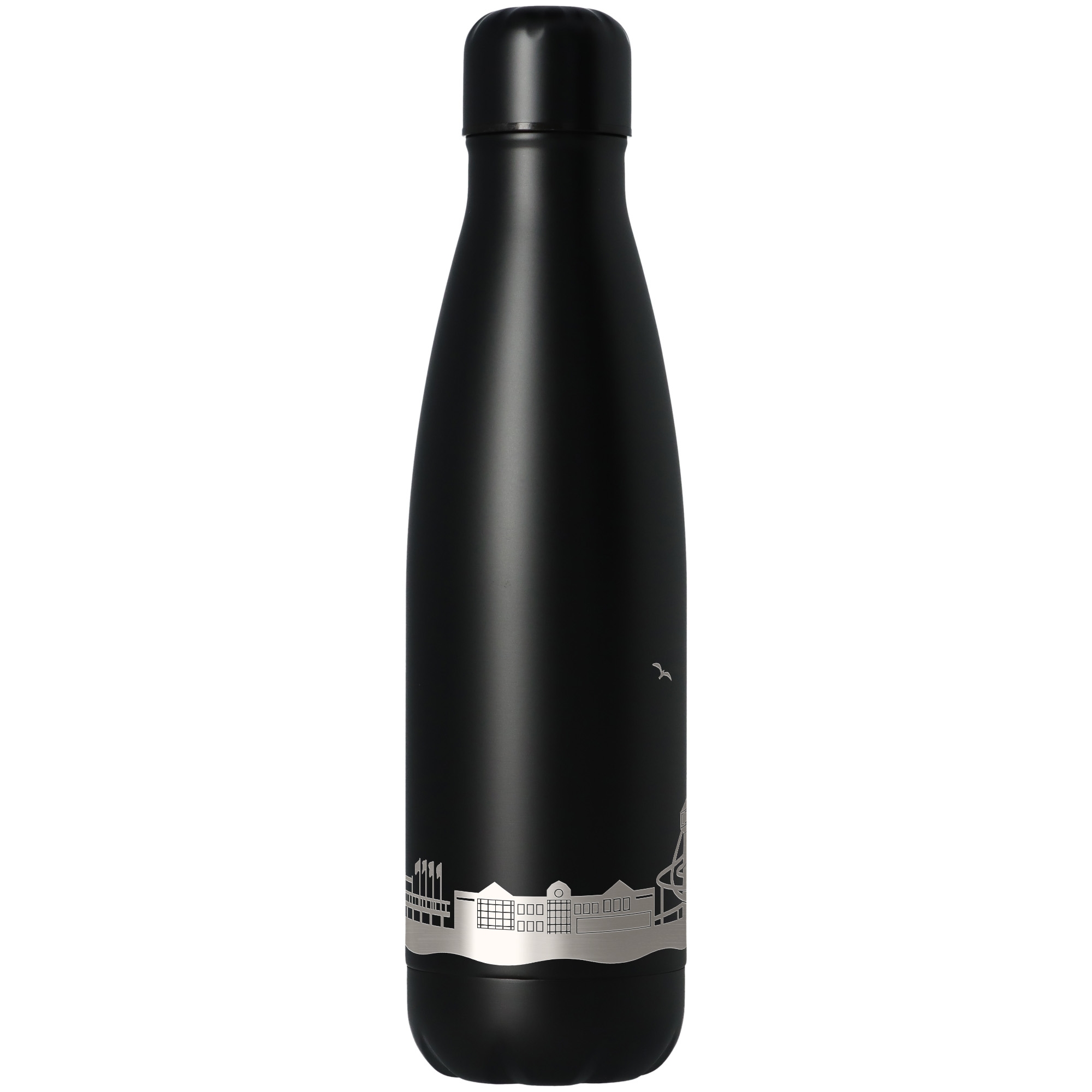 Trinkflasche Skyline Scharbeutz Schwarz 500ml