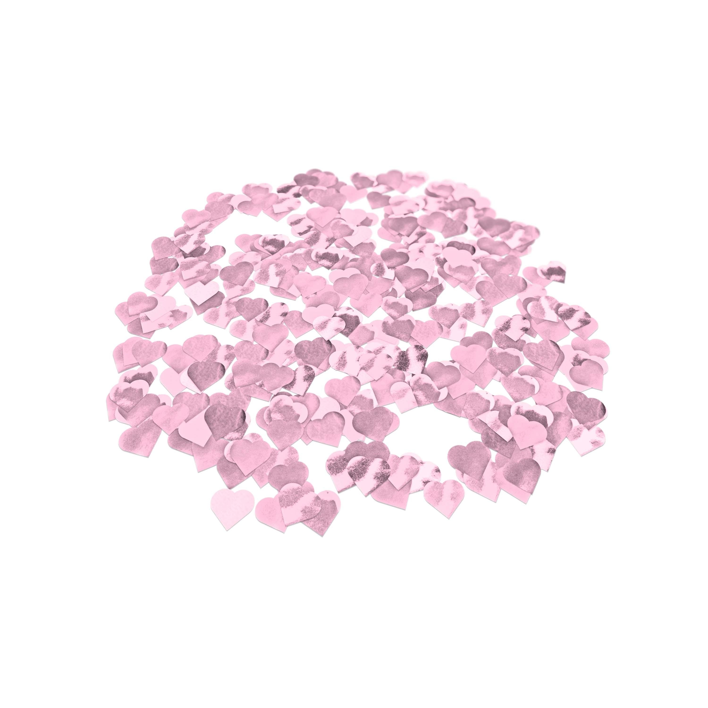 Folienkonfetti 3cm Herz 15g Rosa