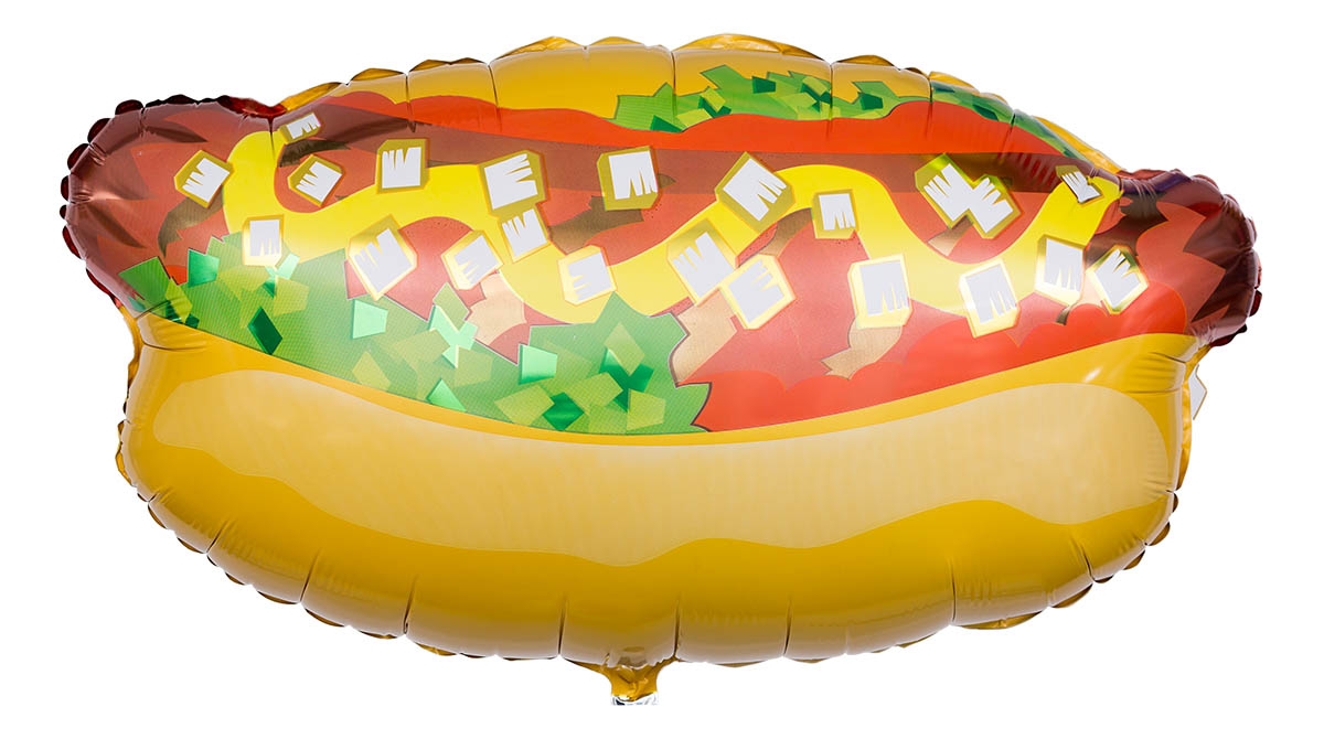 Folienballon Hot Dog 81cm