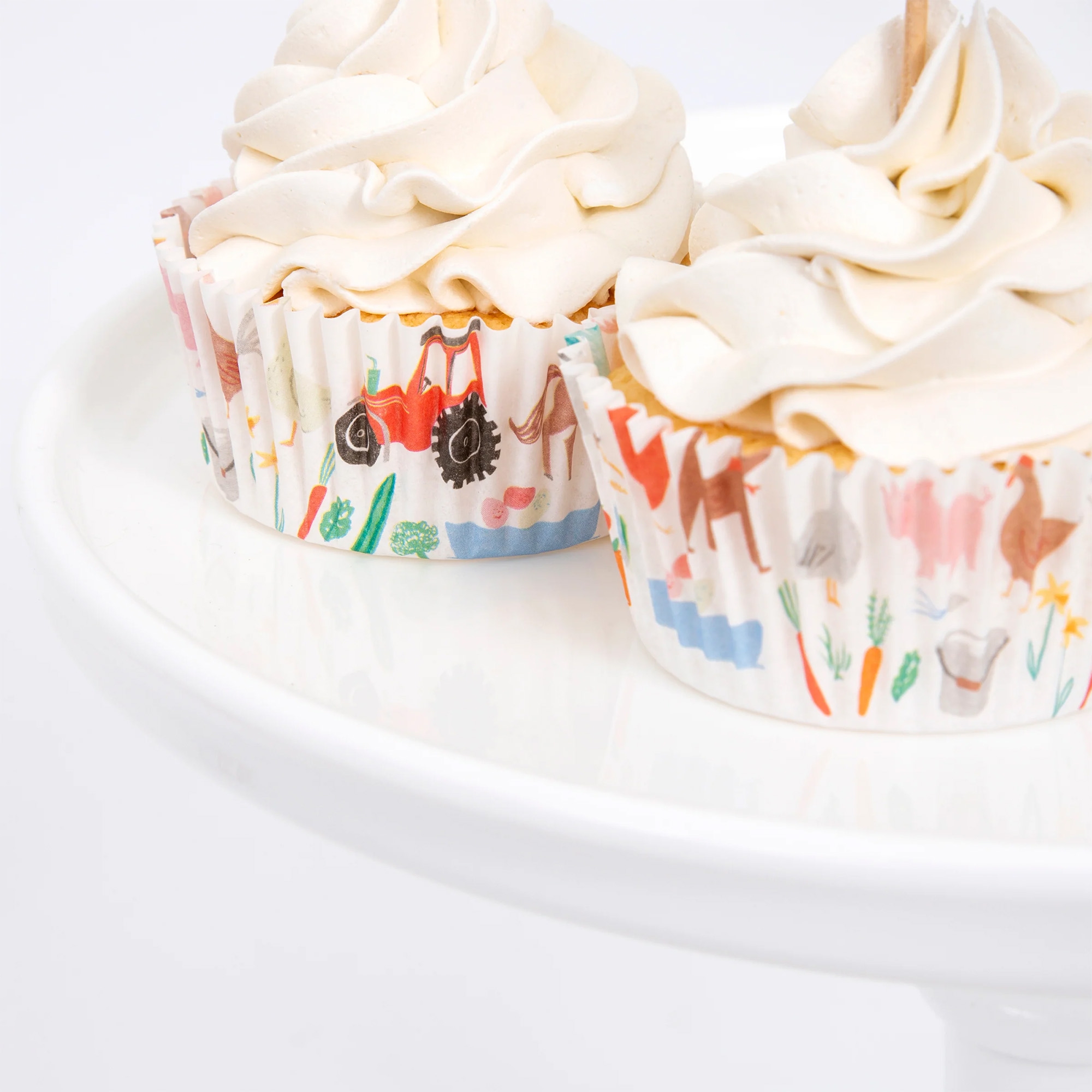 Meri Meri - Cupcake Set "On the Farm", 48 Teilig