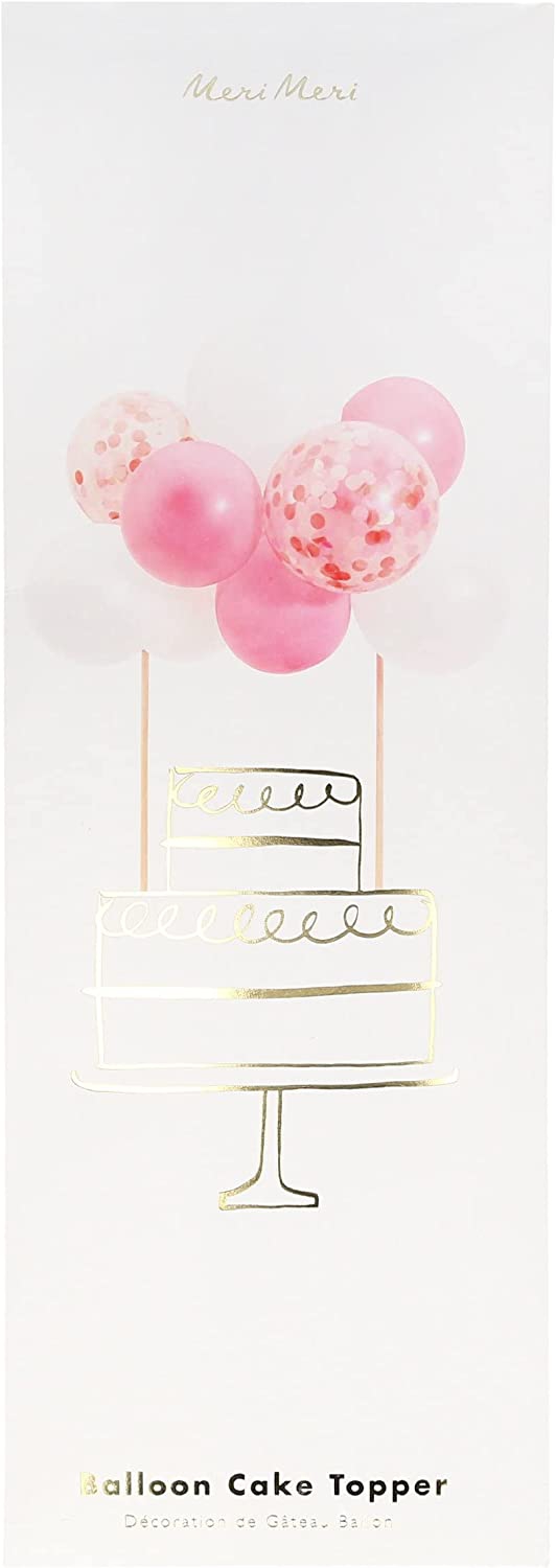 Meri Meri - Cake-Topper "Pinke Ballons"