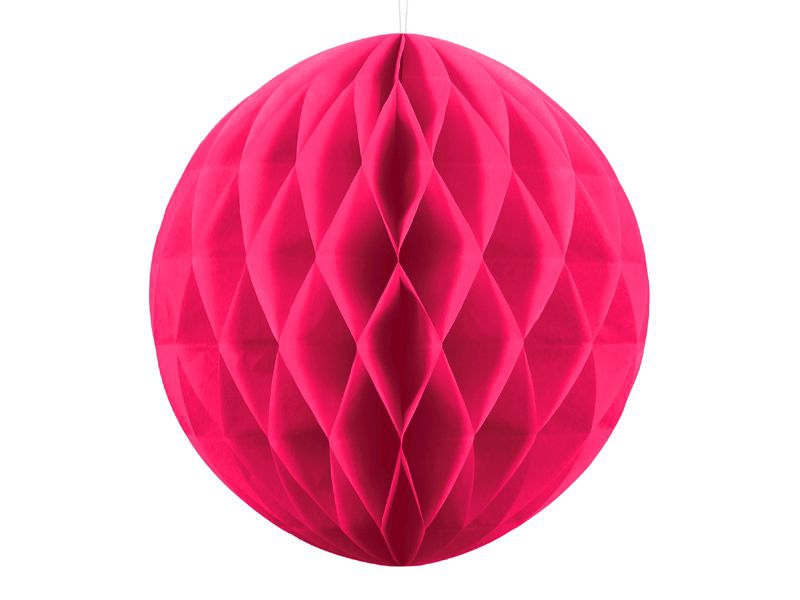 Wabenball Pink, M - 20 cm Ø