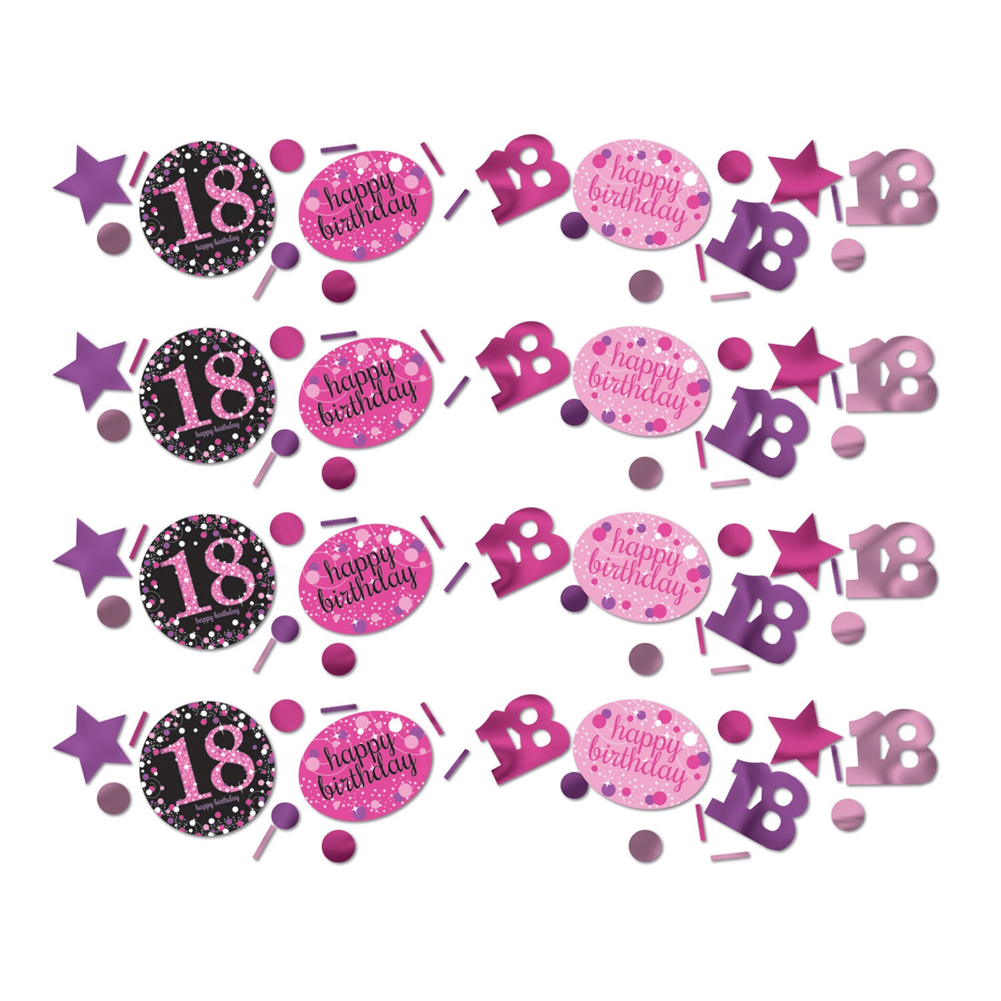 Sparkling Celebration Pink 18. Geburtstag Konfetti 34g