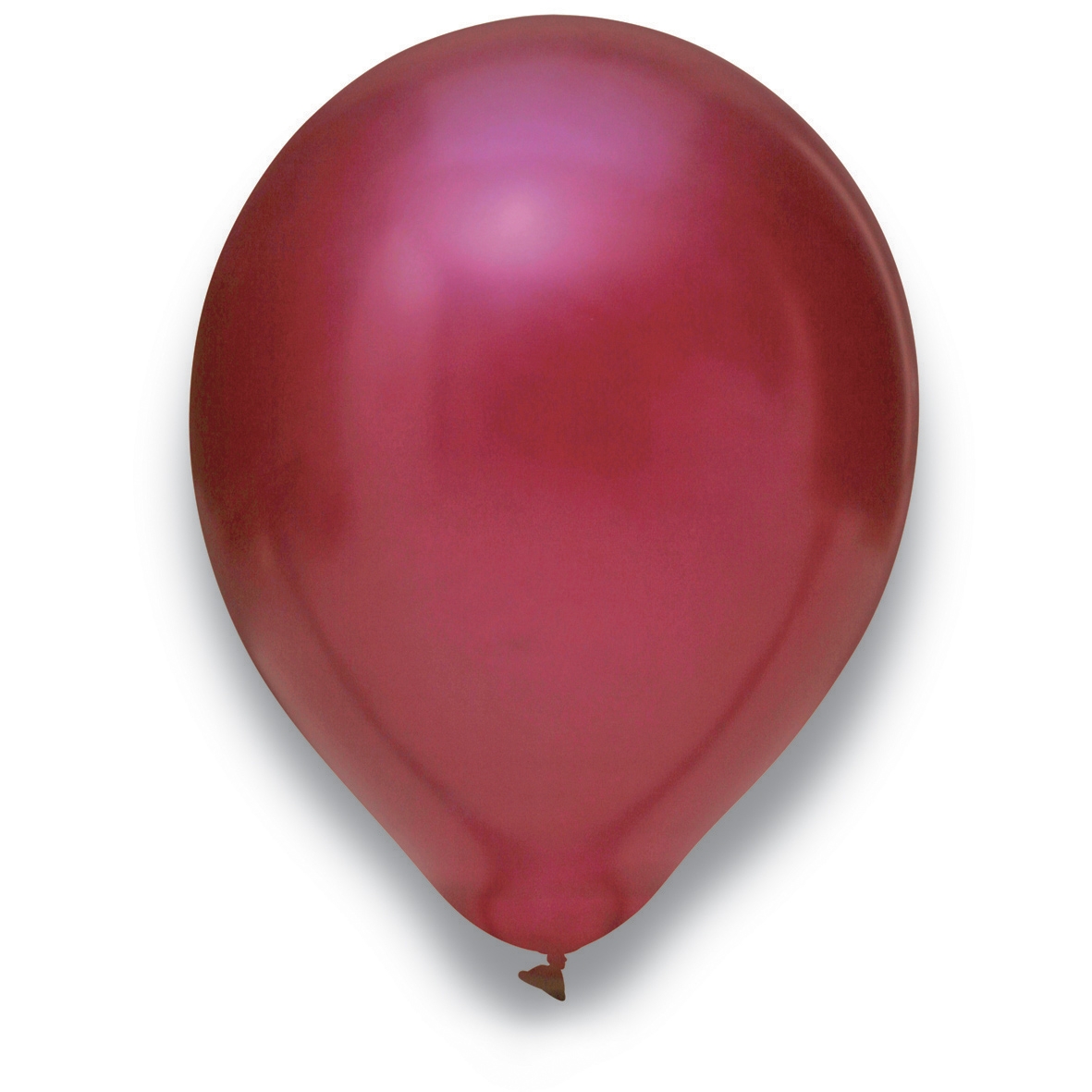 Latexballon Metallic Burgund 100 Stück Ø 30cm