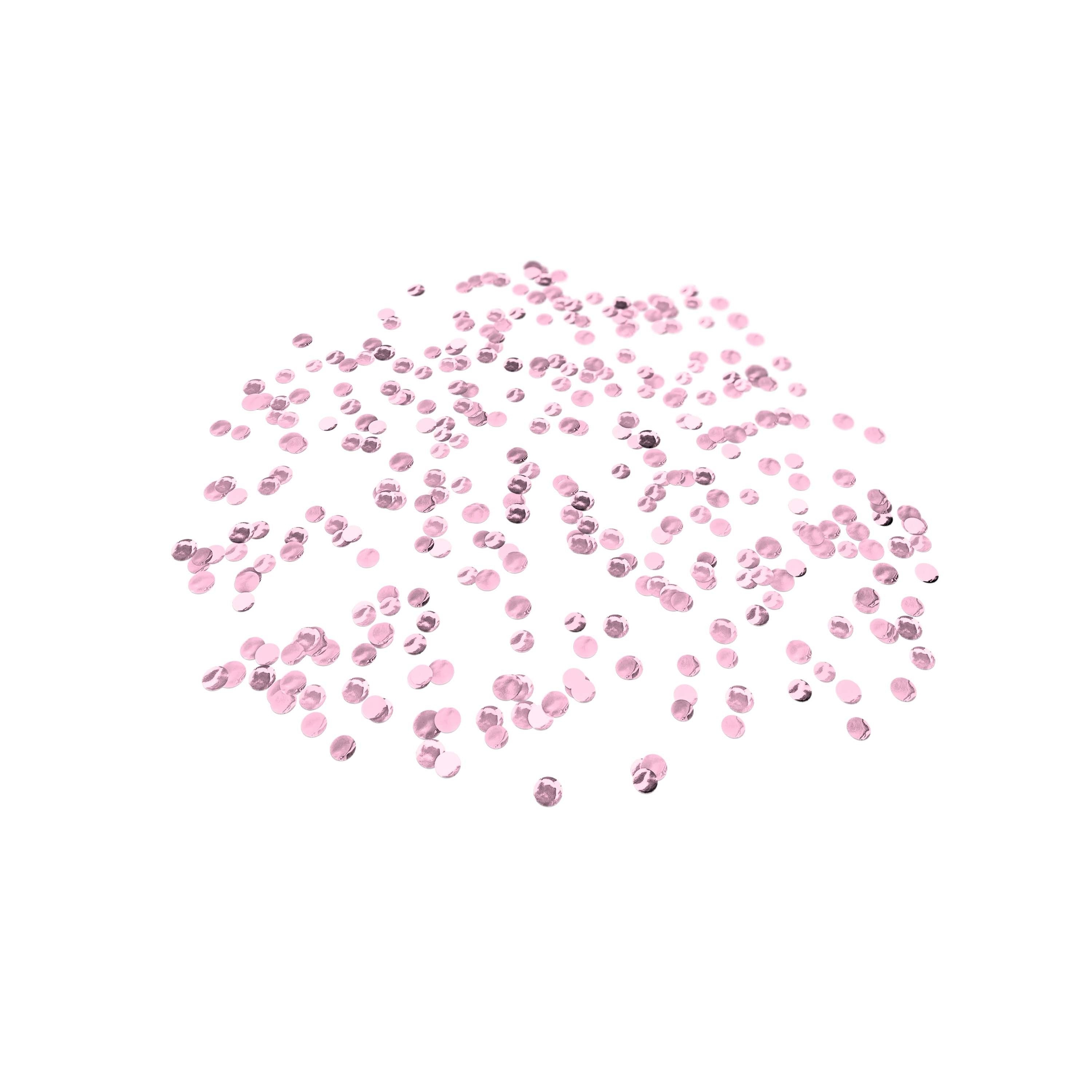 Folienkonfetti 1cm Rund 100g Rosa