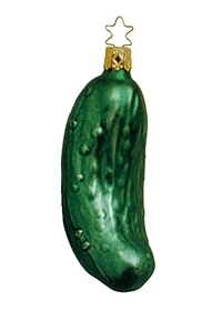 Weihnachtsgurke - Christmas Pickle