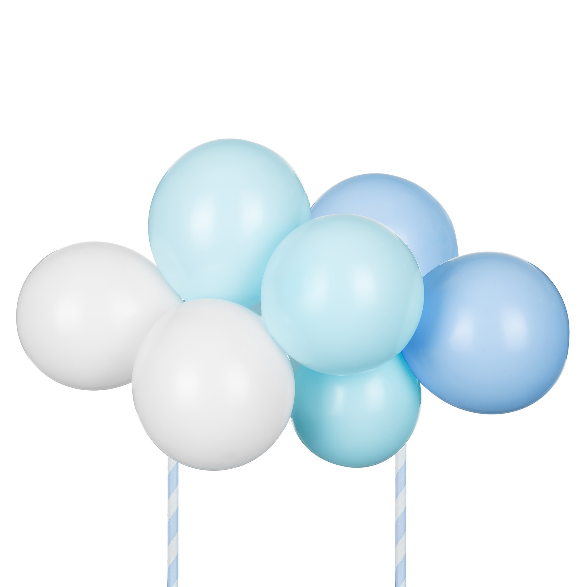 Cake Topper "Ballons Blau"