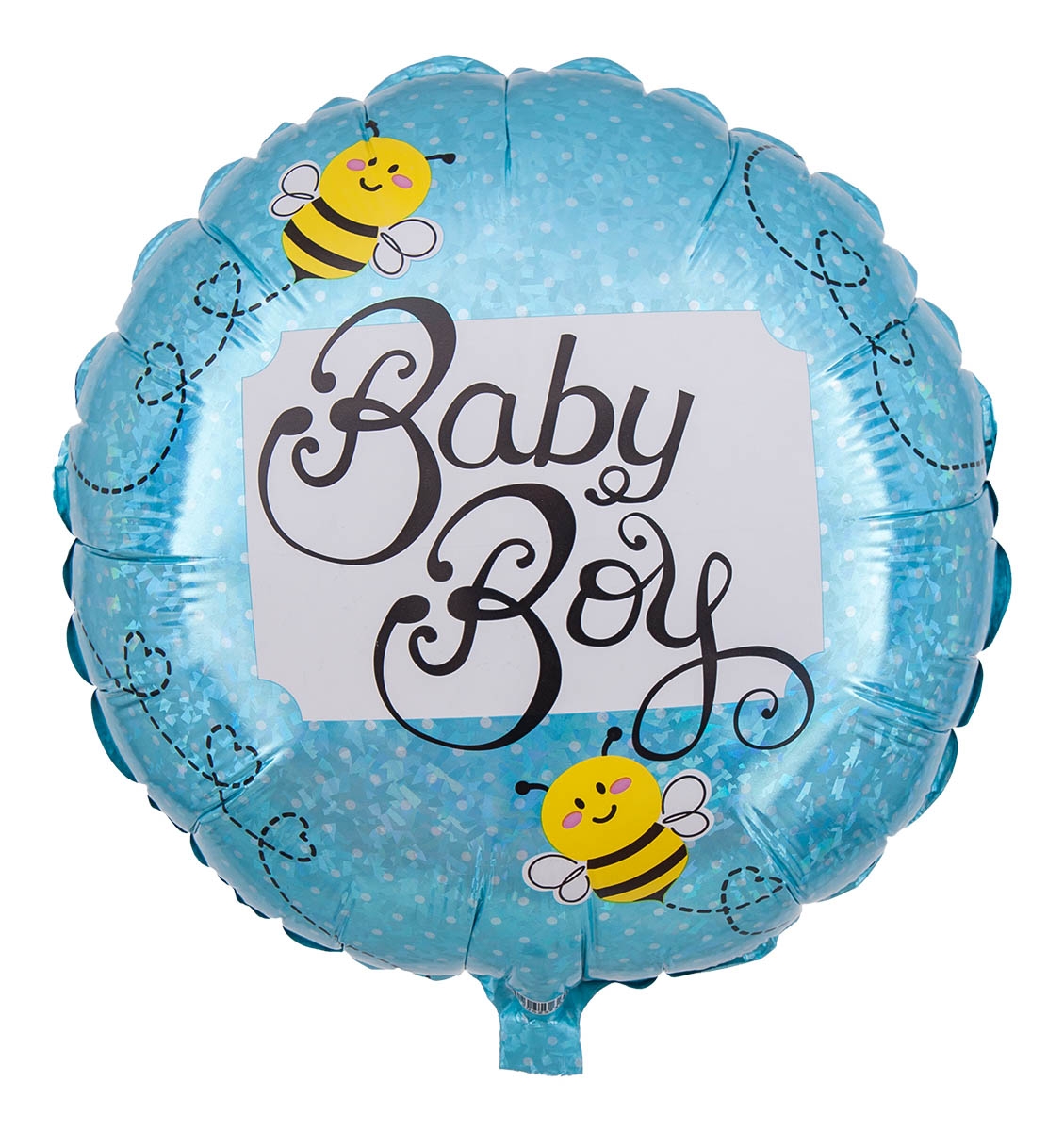 Folienballon Baby Boy Biene Holographic 43cm