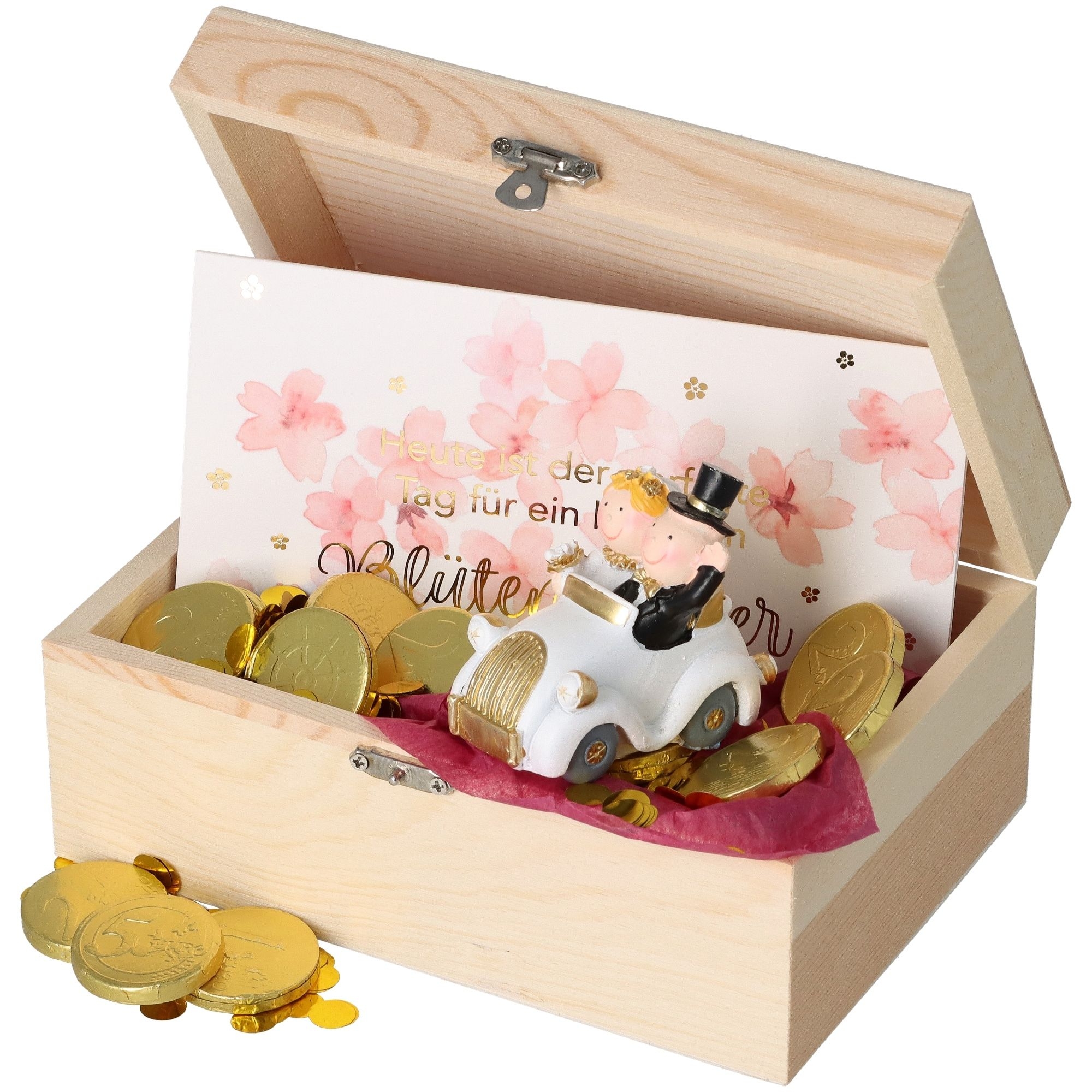 Geschenkbox Goldene Hochzeit "Namen"