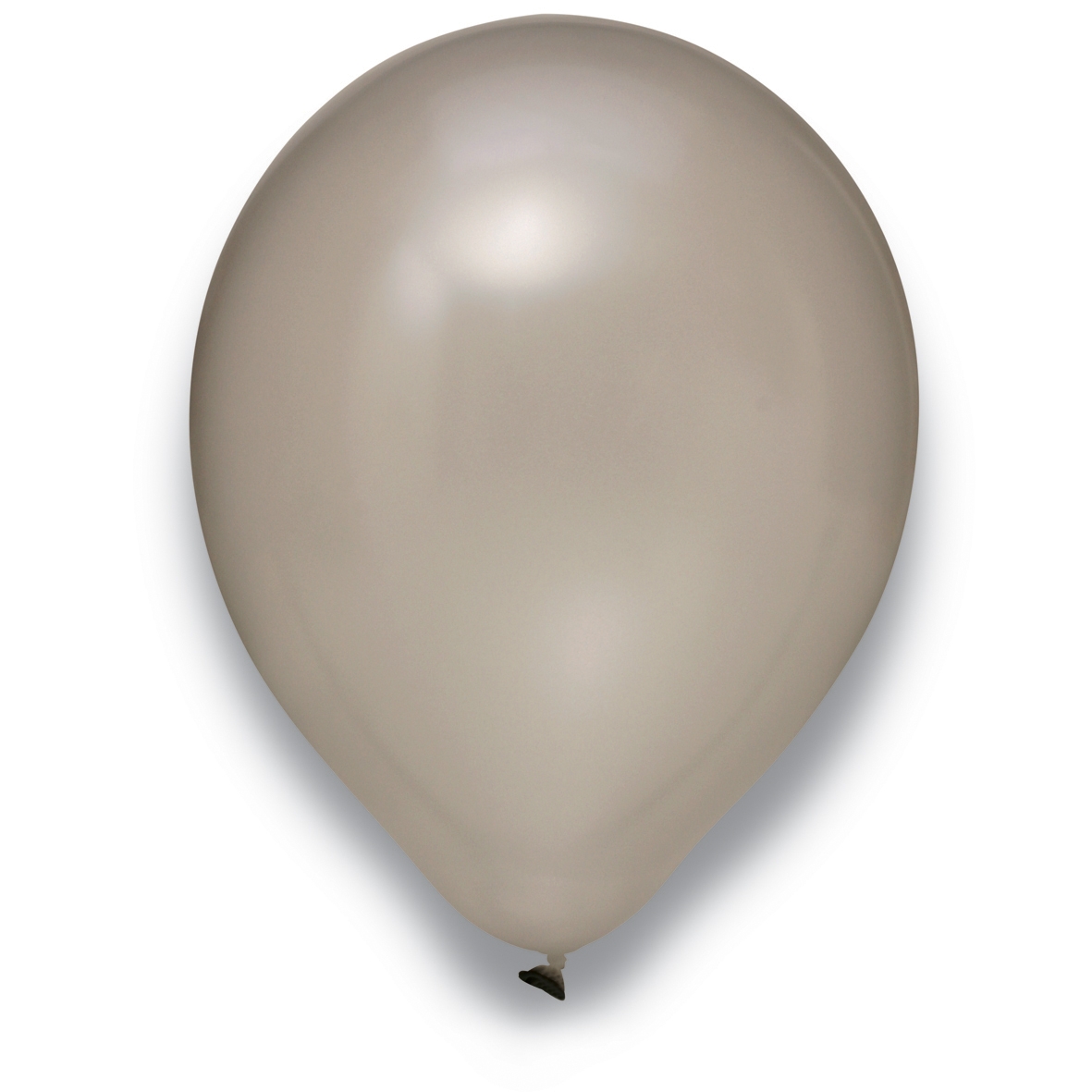 Latexballon Metallic Silber 100 Stück Ø 30cm