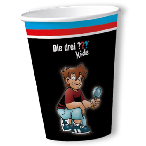 Die drei ??? Kids - 8 Pappbecher