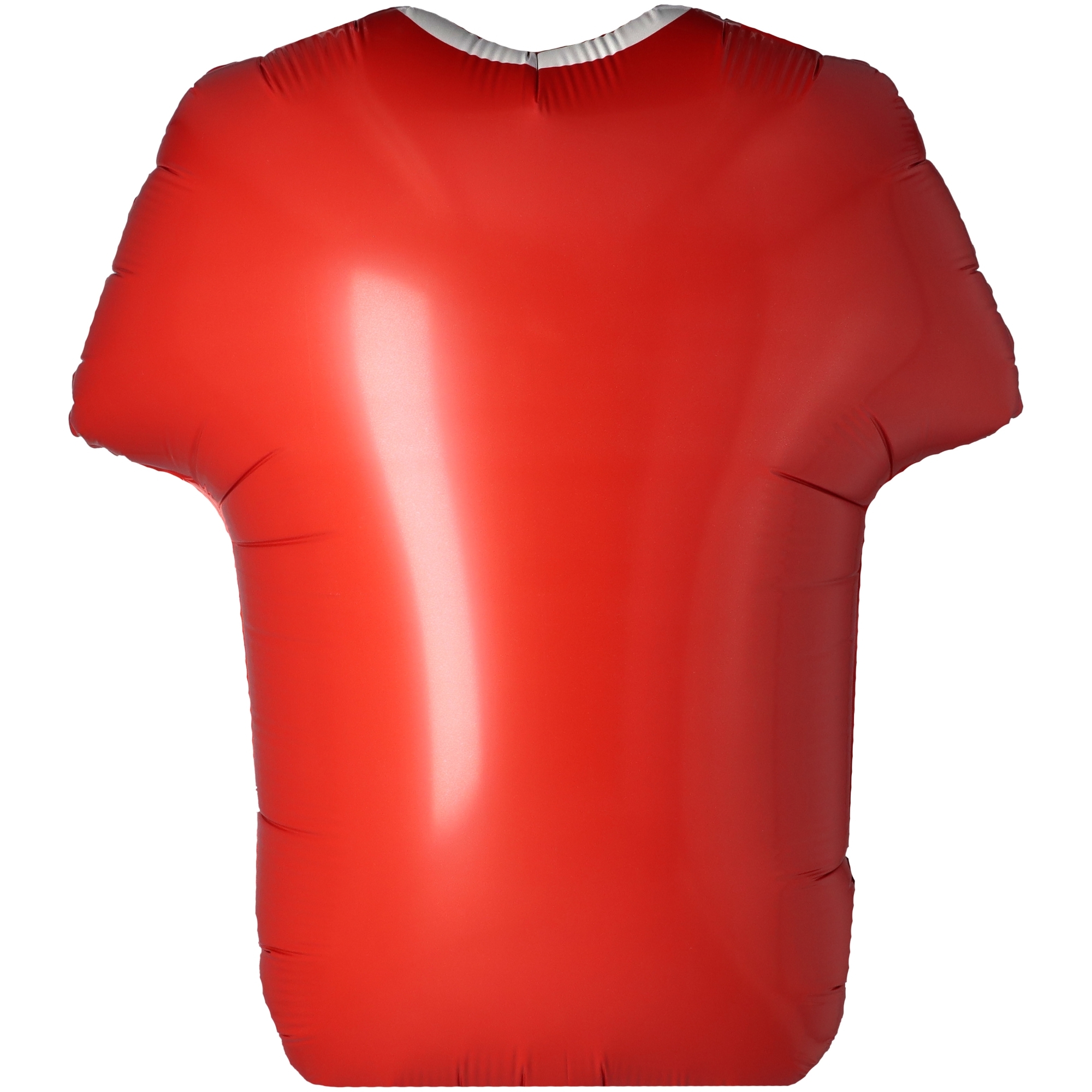 Folienballon Individuelles "Fußballtrikot" Rot, 60cm