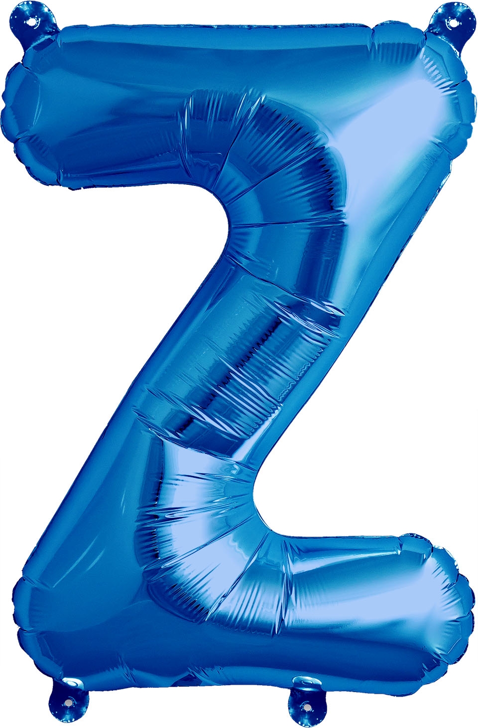 Luftballon Buchstabe Z Blau 40cm