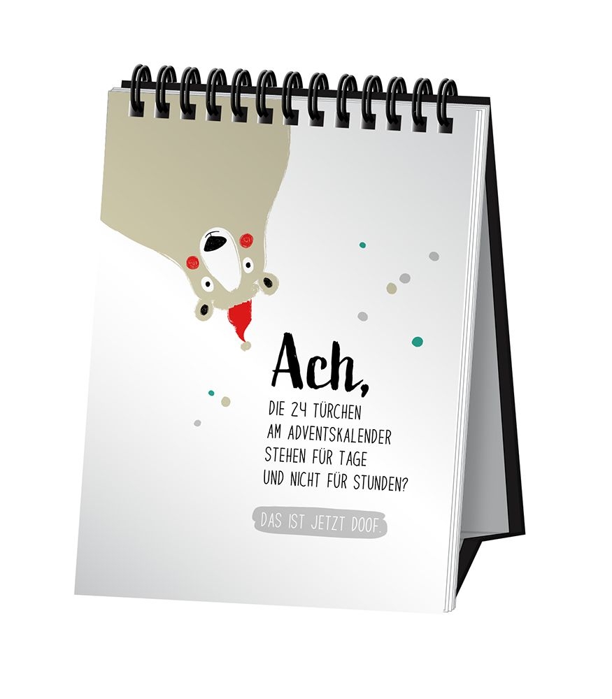 Tischkalender Adventszeitverkürzer Crazy