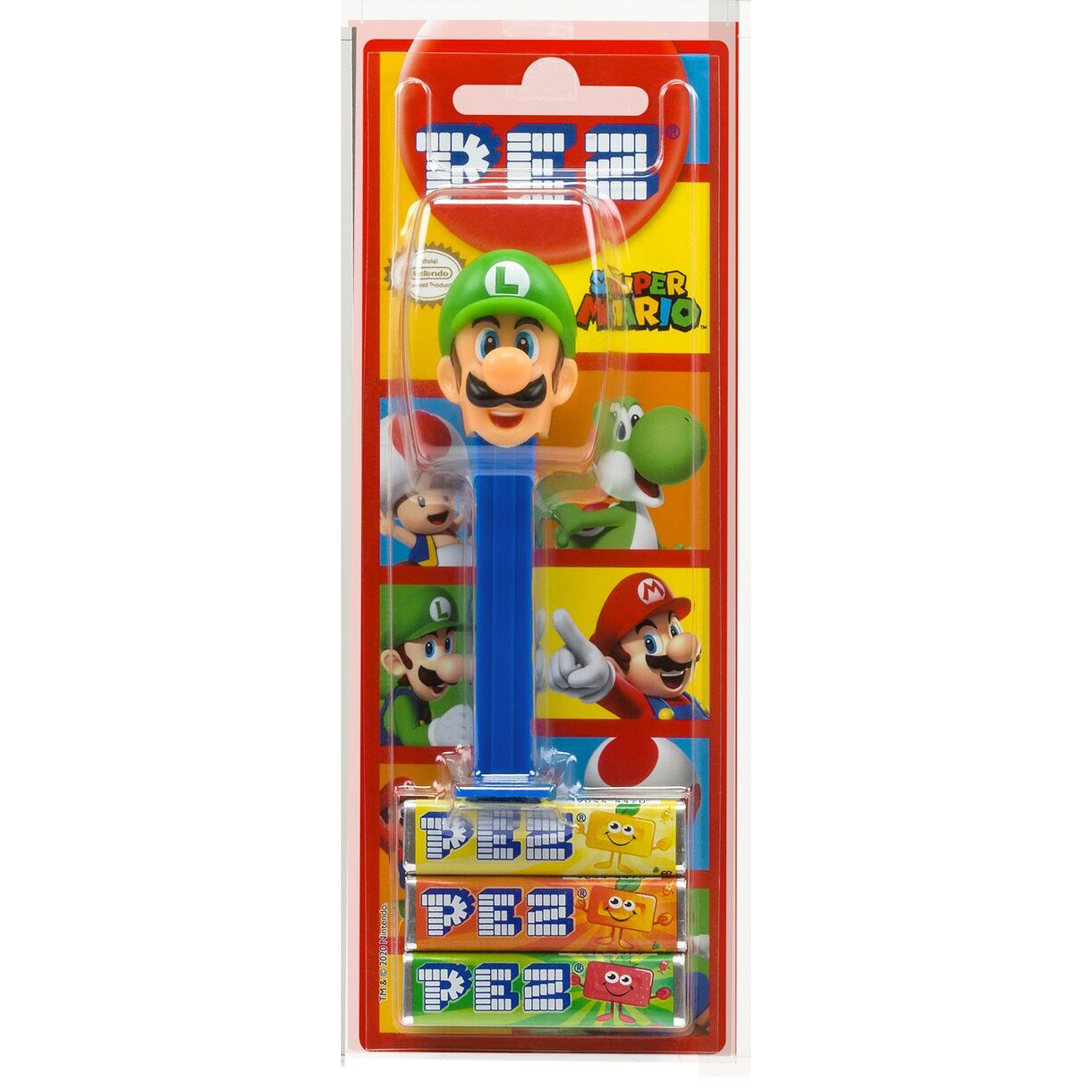 PEZ - Luigi "Super Mario" Spender & Bonbons