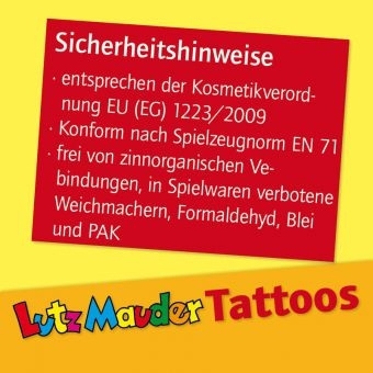 Glitter Tattoos "Waldtiere"