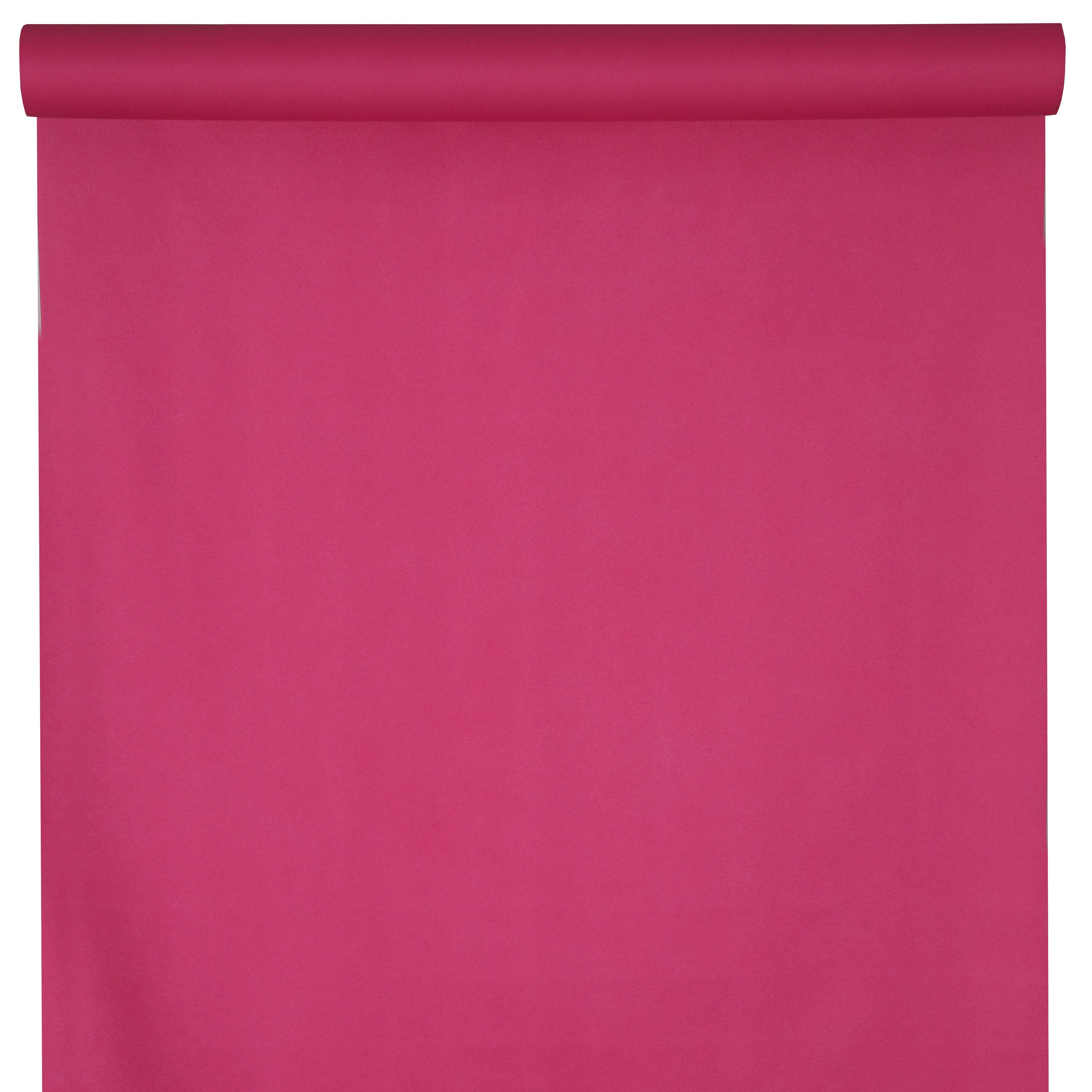 Tischdecke 10 m Rolle - Fuchsia