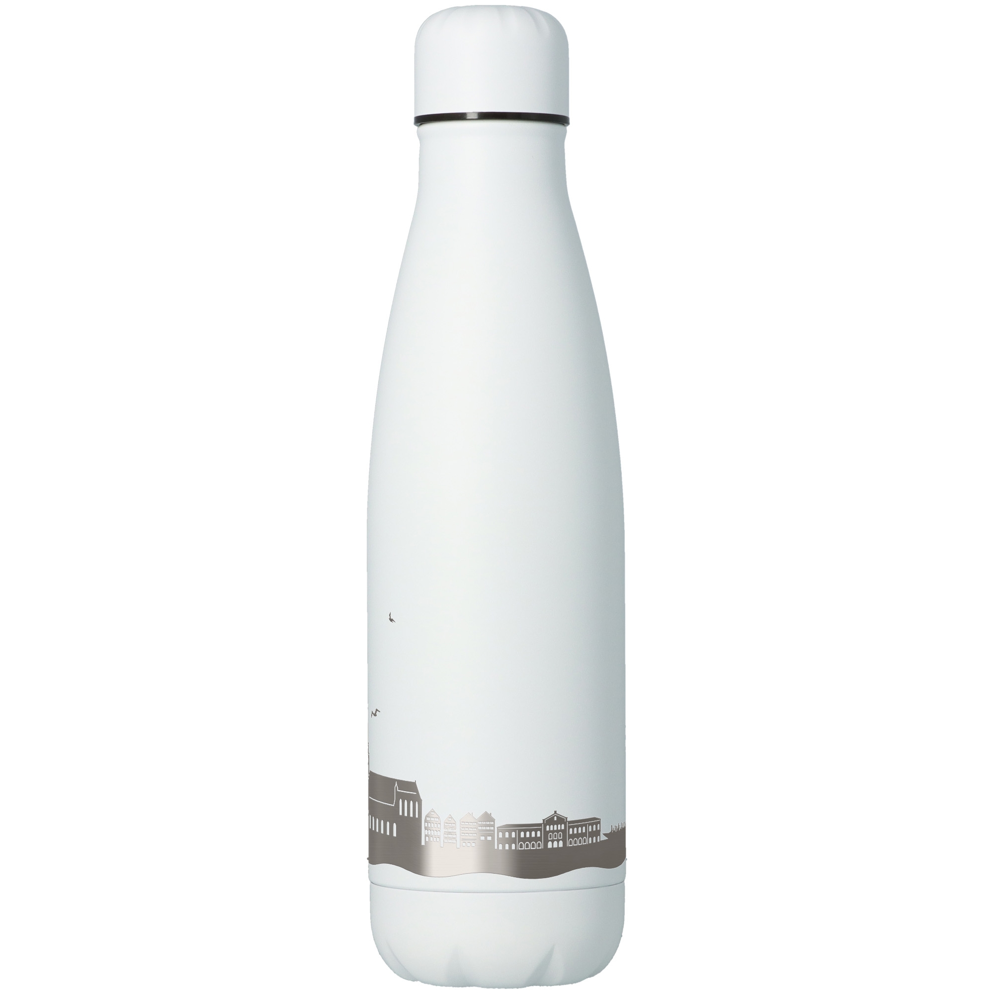 Trinkflasche Skyline Tübingen Weiß 500ml